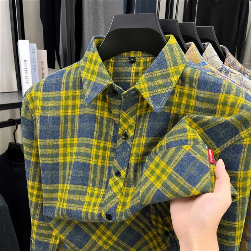 Flannel Shirt Lined - Camicie da uomo a maniche lunghe