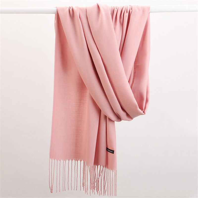 Di modo di Colore Solido 2023  - Cashmere Pashmina Wrap recensione e prezzo