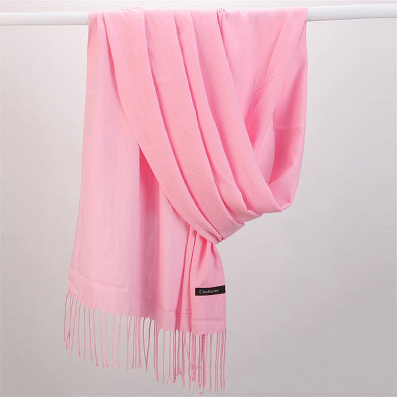 Di modo di Colore Solido 2023  - Cashmere Pashmina Wrap recensione e prezzo