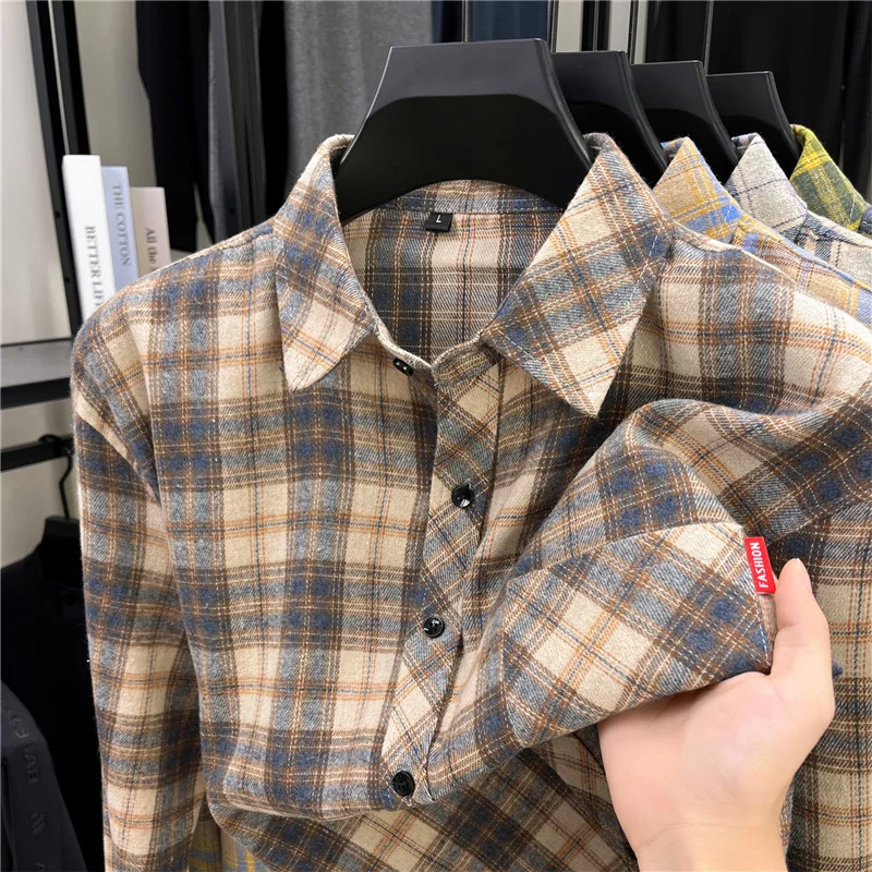 Camicie da uomo a maniche lung - Flannel Shirt Lined recensione e prezzo