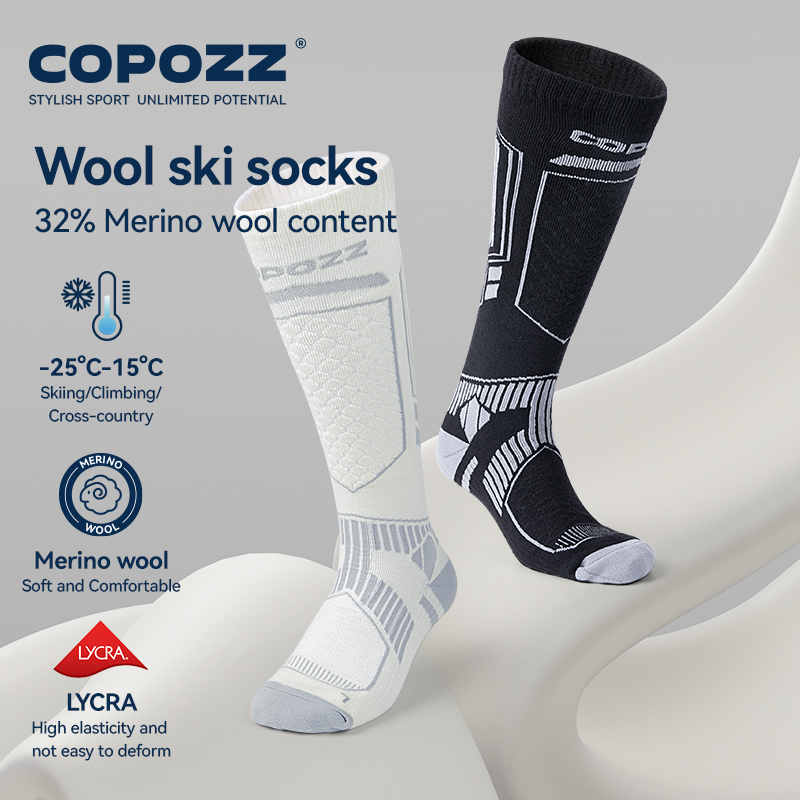 COPOZZ Nuovi calzini da sci in - Thermal Sock Wool recensione e prezzo