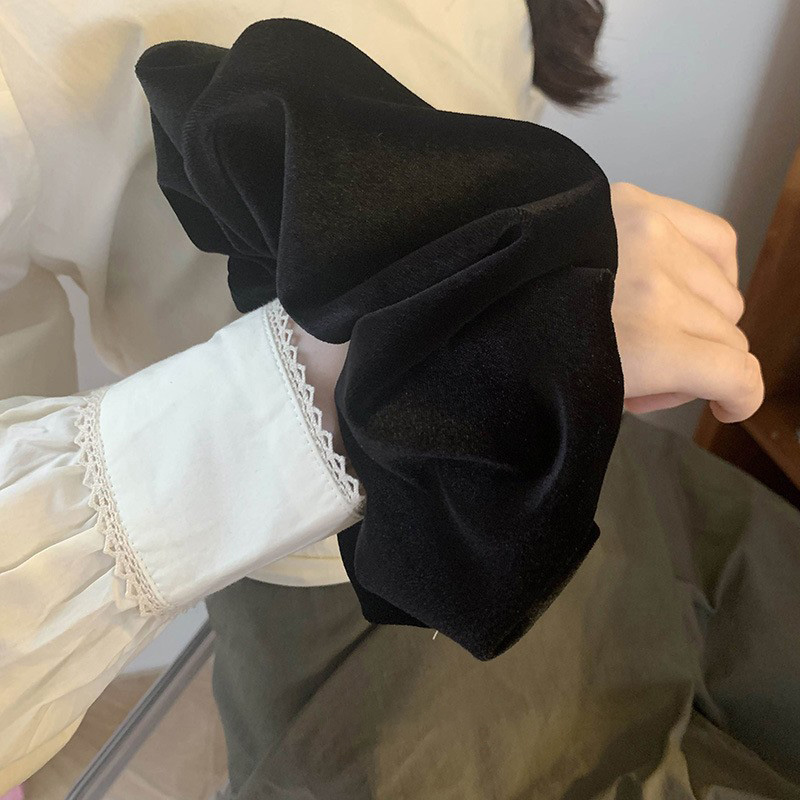 Scrunchies in velluto nero ove - Winter Headband Fleece recensione e prezzo
