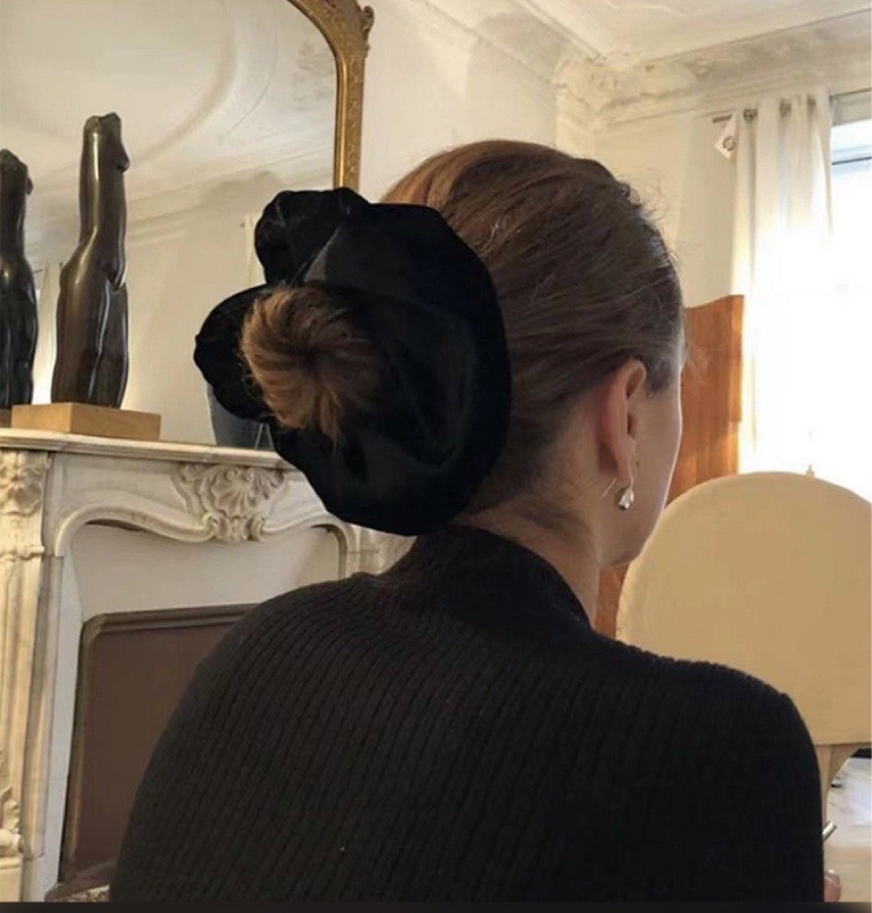 Scrunchies in velluto nero ove - Winter Headband Fleece recensione e prezzo